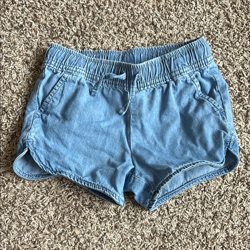 Jumping Beans Girls Denim Pull On Shorts Girls size 4